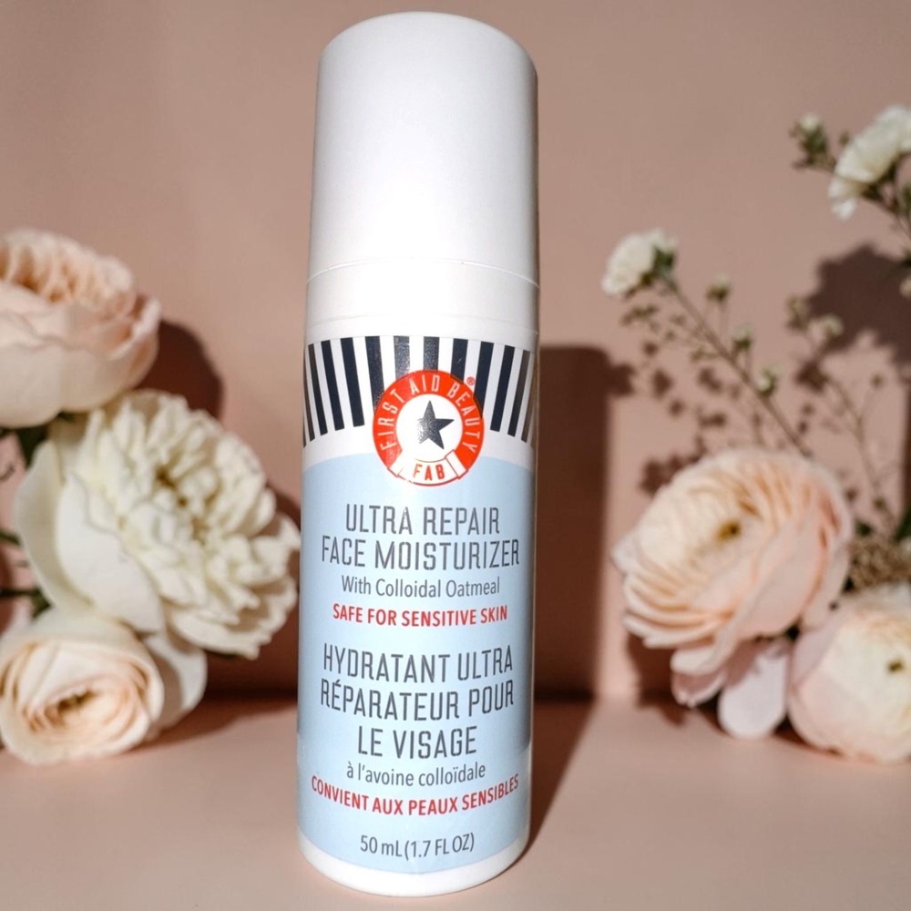 New 1.7 fl oz White Ultra Repair Face Skin Moisturizer First Aid Beauty